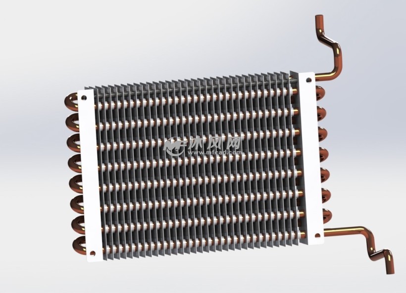 板翅式熱交換器設(shè)計(jì)模型與換熱壓力容器圖紙解析